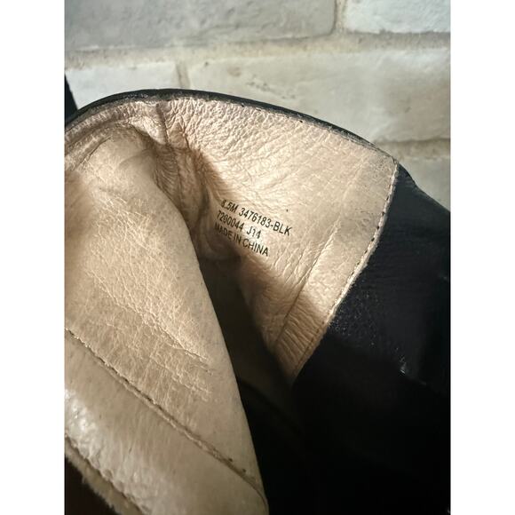 Frye Sofia Black‎ Leather Booties Size 9 - Picture 8 of 9